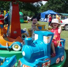 Buzzing around on the mini roundabout